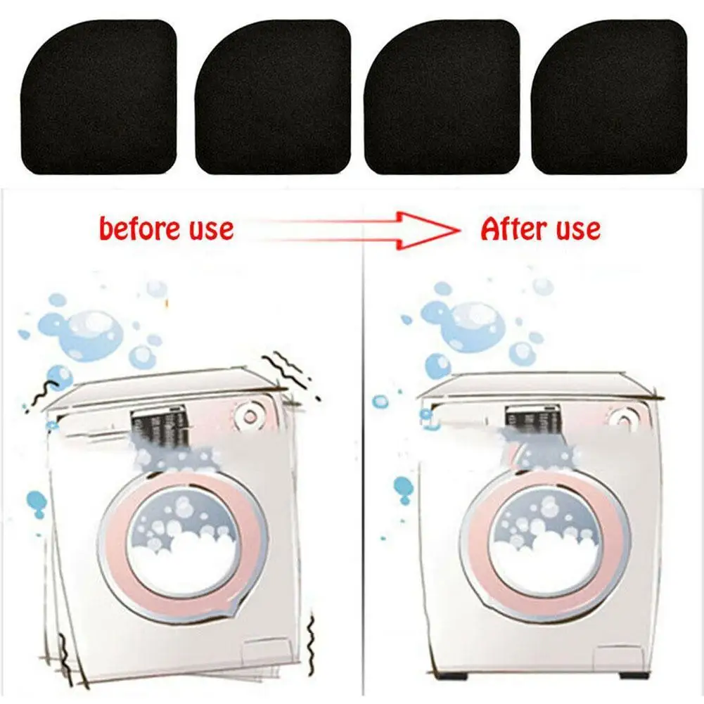 

Washing Machine Anti Vibration Pads Shockproof Non Feet Dryer Slip Pad Shock Pad A2W9