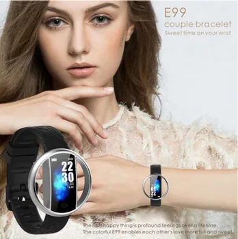 

E99 Smart Watch Women Heart Rate Monitor Smart Bracelet Blood Pressure Watch pk H1 H8 H2 Q8 Smartwatch for Xiaomi 4 Apple Phone