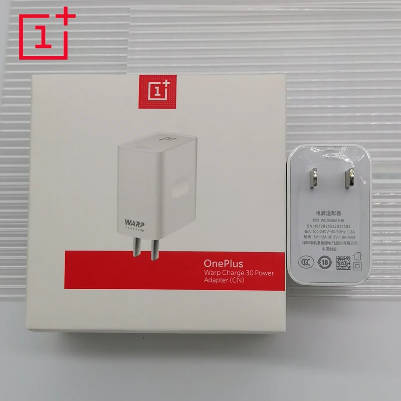 Зарядное устройство для Oneplus 30 Вт быстрой зарядки с вилкой ЕС и США дорожное