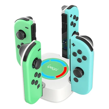 

Ipega 4 in 1 Gamepad Charging Dock Cradle Stand Base Joy-Con Controllers Charger Station for Nintend Switch N-Switch Controllers