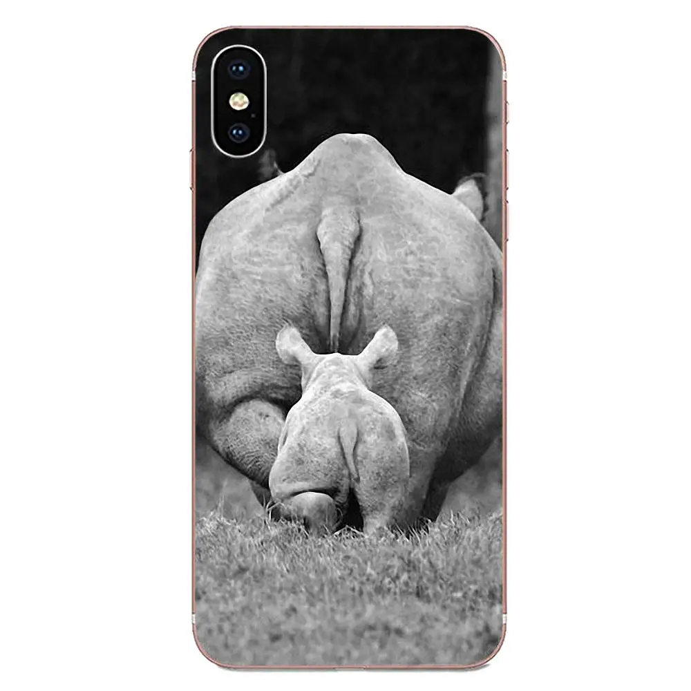 ТПУ чехол для телефона милые животные ребенок Бегемот плакат Xiaomi Redmi Mi 4 7A 9T K20 CC9 CC9e