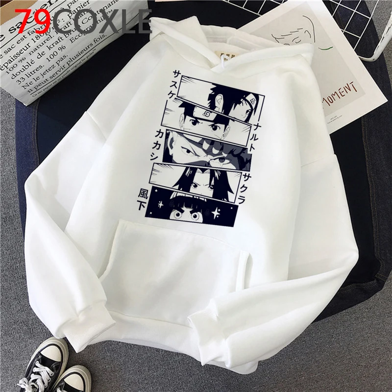 Akatsuki Hoodies Sweatshirts Kakashi Itachi Streetwear Japanese Anime Graphic Unisex