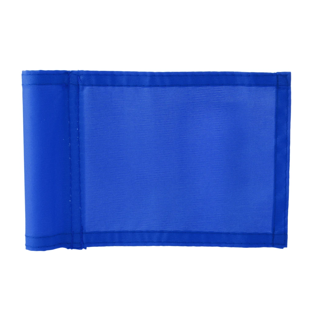 Golf Flag - 18x13cm Nylon Pin Flag for Backyard Driving Range Training and Practice - Choice of Colors