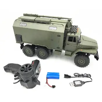 

Wpl B36 Ural 1/16 2.4G 6Wd Rc Truck Rock Crawler Command Communication Vehicle Rtr Toy Auto Army Trucks Radio Rc Truck Toys