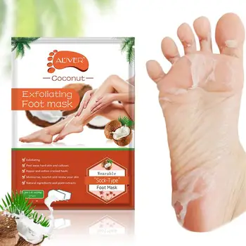 

Moisturizing Baby Feet Exfoliating Foot Mask Skin Care Peeling Dead Skin Feet Mask Pedicure Socks Foot Cream For Heels TSLM1