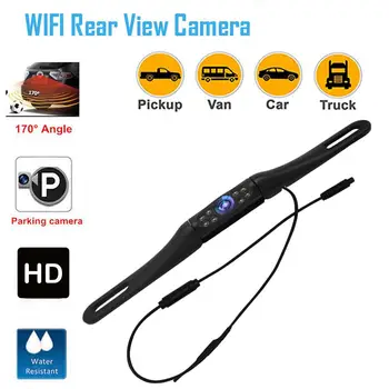 

Driving Recorder Car Rear Wiew Camera Wifi Wireless Waterproof Car Reversing Backup Camera For IOS Android Phones