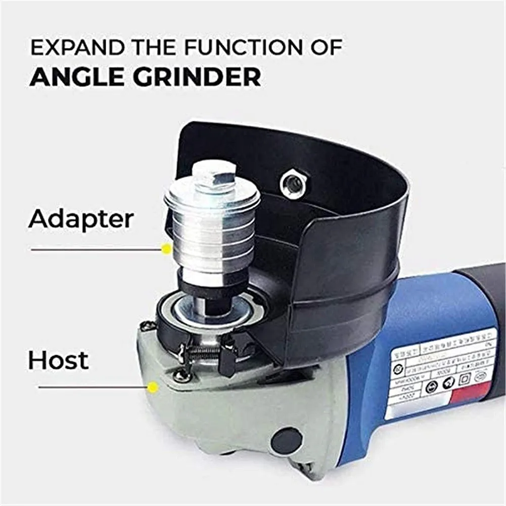 M10/M14 Angle Grinder To Grooving Machine Adapter Angle Grinder Polisher Interface Connector Electrical Accessories