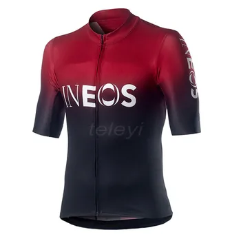 

2020 INEOS Cycling Jersey Tops Summer Racing Cycling Clothing Ropa Ciclismo Short Sleeve mtb Bike Jersey Shirt Maillot Ciclismo