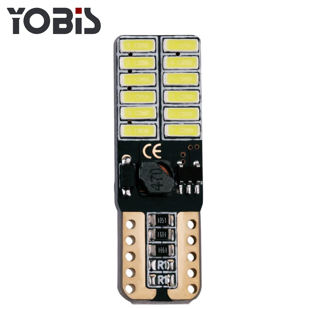 

Excellent 'High Automobile LED Lamp T10 4014 24 Lamp Width Lamp Constant Current with Decoding Electrodeless Highlight License P