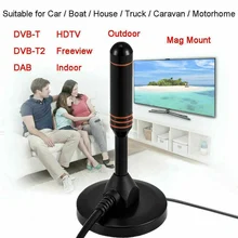 Внутреннее Цифровое ТВ высокой четкости антенна на присоске антенна Частотный диапазон 470-862 МГц JDH99