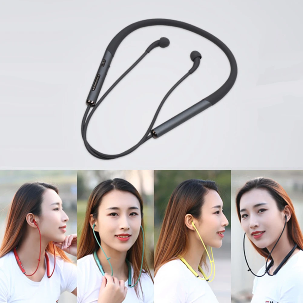 Магнитные Спортивные наушники Bluetooth с защитой от радиации
