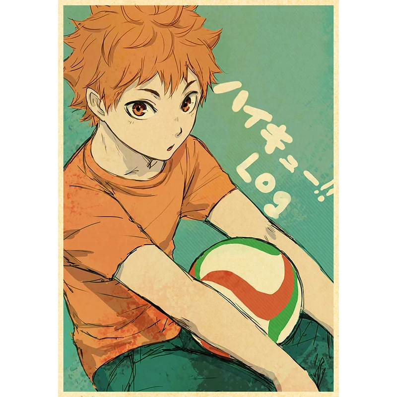 Haikyuu Anime Poster Character Volleyball Boy Canvas Painting Print Cuadros  Art Wall Modern Home Living Room Decoration Frameles - Painting &  Calligraphy - AliExpress