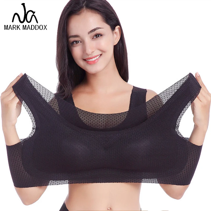

Casual Seamless Sports Bra Running Back Cross Bra with Removable Pads Brassiere Sport Woman Fitness Top PushUp Bra Lace Bralette