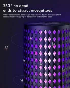 

New Arrivals USB Electric Killer Lamp Fly Insects Trap Zapper Home Photocatalytic Repellent Trap Light Pest Trap Lamp