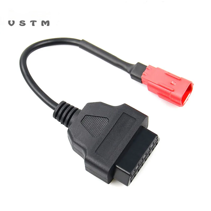 OBD Motorcycle Cable For Honda 4 Pin/6pin Plug Diagnostic 4Pin to OBD2 16 pin Adapter Wholesale price |