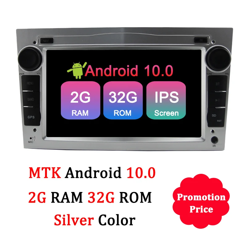 Автомобильный мультимедийный плеер AUTOTOP Opel Android 2 Din Android 9,0 Opel DVD gps для Astra Meriva Vectra Antara Zafira Corsa Vauxhall - Цвет: MTK 2G 32G IPS S