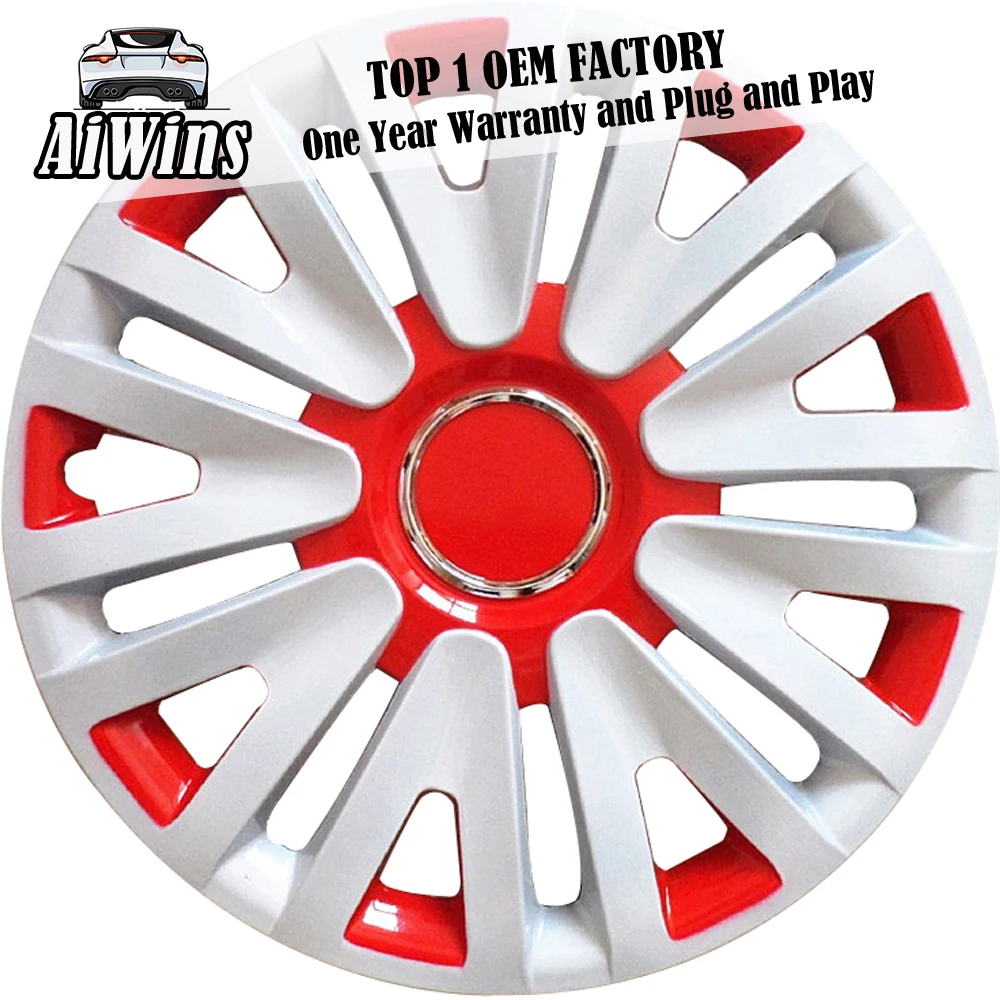 Aiwins carstyling 15 дюймов для Fit Cruze peugeot 301 автомобильный Железный стальной кольцевой колпачок ступицы колеса Универсальный Автомобильный Колпак ступицы колеса