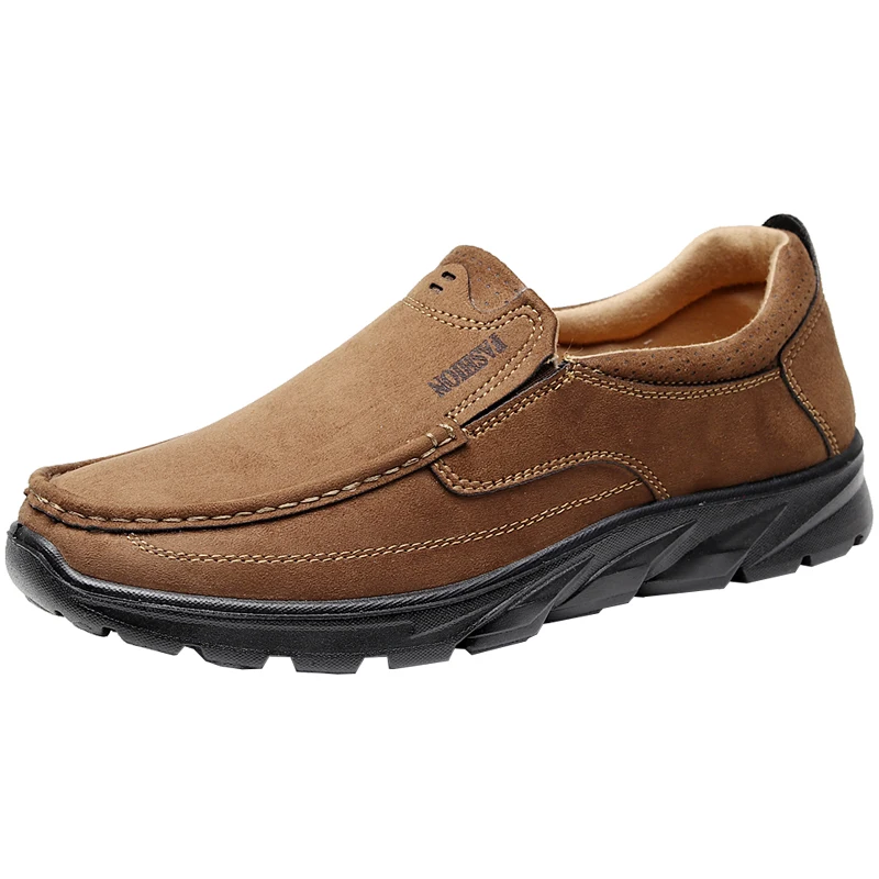 

Breathable Slip on Men Shoes Spring Fall 2020 Casual Shoes Man Flats Rubber Sole Driving Shoes Male Footwear Big Size