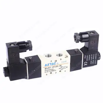 

Solenoid valve Pneumatic Airtac 4V110-06 two-position five-way cylinder control solenoid reversing Valve