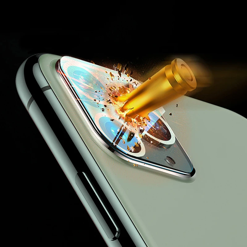 3D HD Gehärtetem Glas Kamera Objektiv Protector auf die für Apple iphone 11 Promax iphone 11 Pro ic