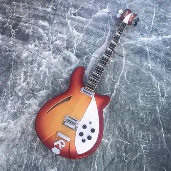 

Red Rickenbach Electric Bass, customizable color, package mail