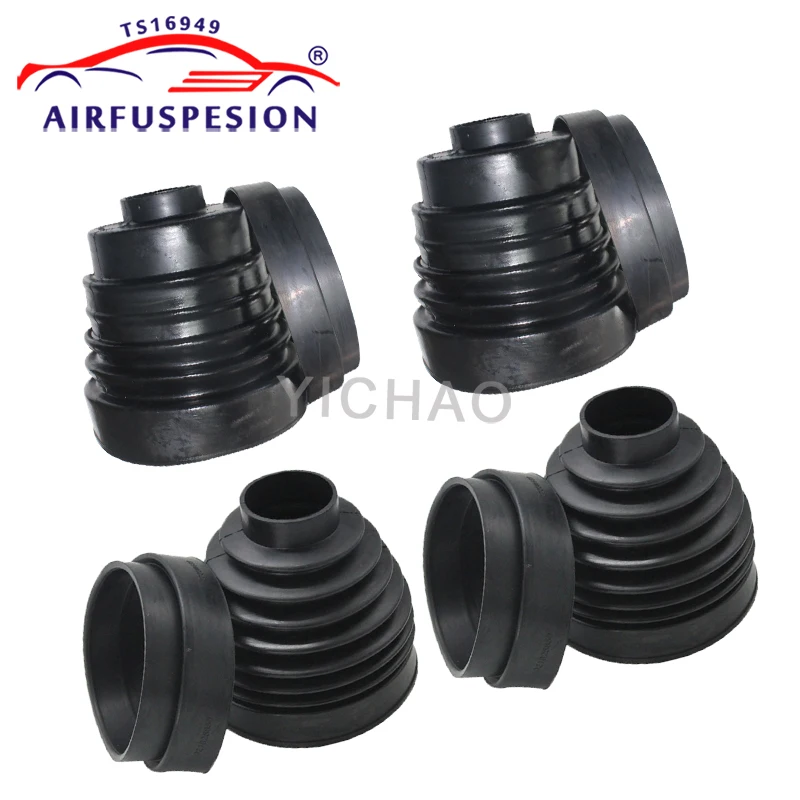 4PCS/Set Front/Rear Air Suspension Dust Boot Dust Cover For LR3 LR4 Discovery 3 4 Range Rover Sport RBG500010 PE500020 RNB501250
