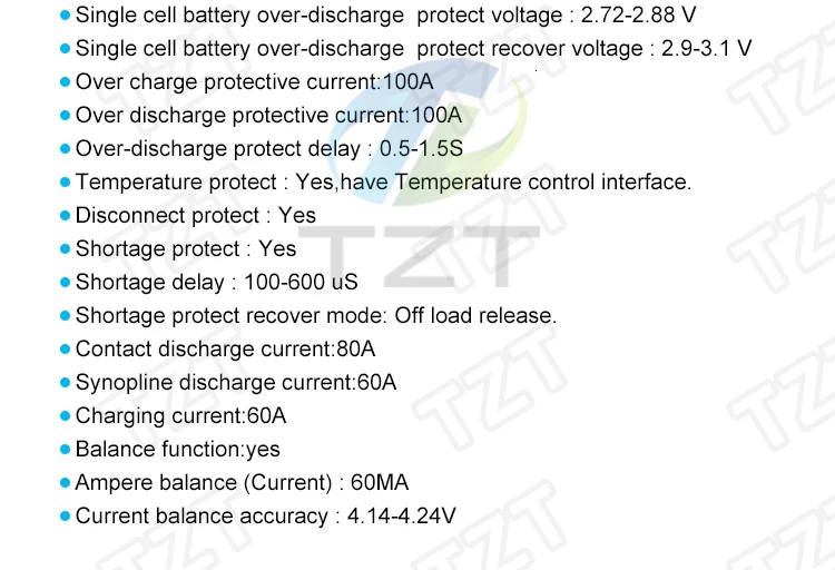 3 s/4S/5S Bms 12 В 16,8 в 21 в 100a литий-ионная ЛМО тернарная литиевая батарея защита печатная плата литий-полимерный баланс зарядки Модуль