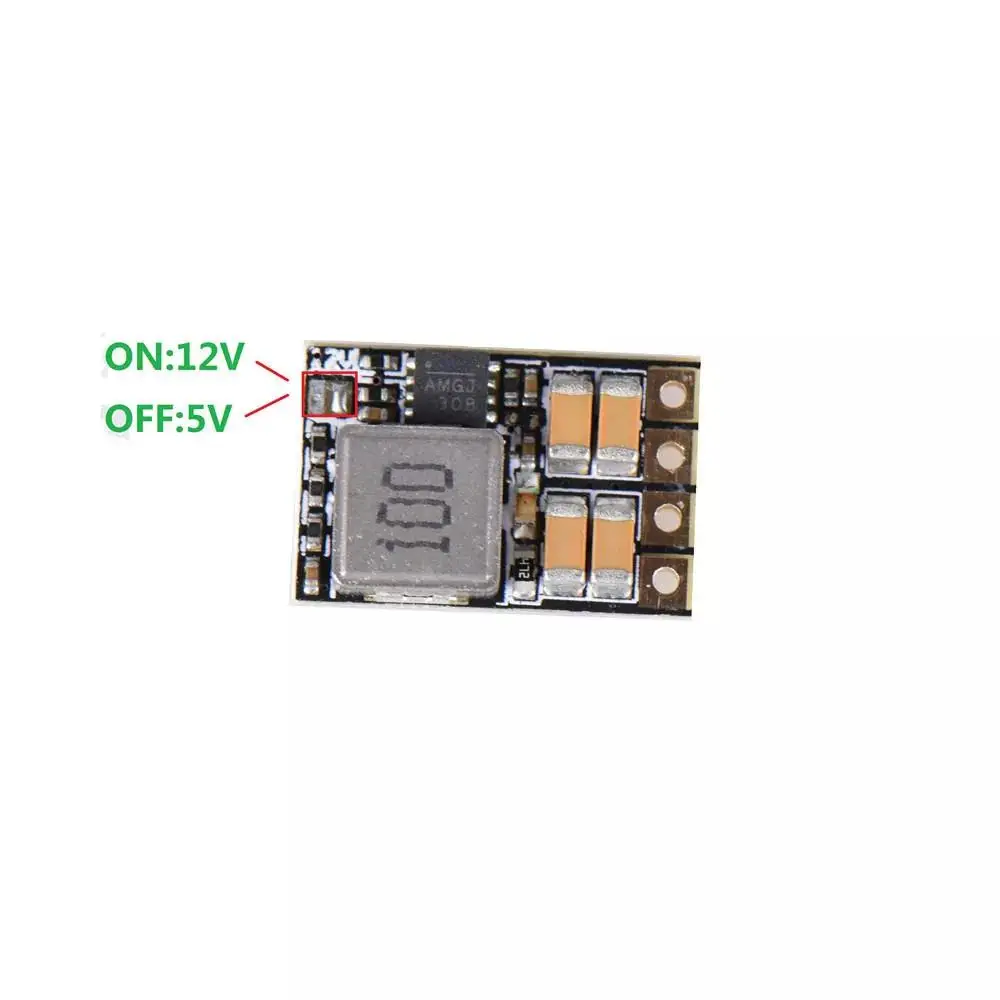RCtown JHEMCU MINI DC-DC BEC 2-6S 5V 3A/12 V 2A понижающий модуль для радиоуправляемых дронов FPV Racing |