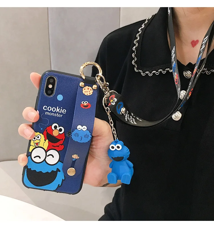 As shown in Oneplus 7 pro ремешок на запястье Мягкий ТПУ чехол для телефона для Oneplus 3 3T 1+ 5 5T One plus6 6T 1+ 7 милый держатель с изображением единорога чехол+ игрушка+ ремни - Цвет: As shown in