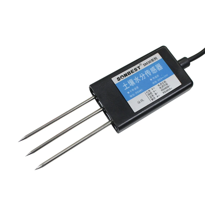Soil Moisture Sensor Soil Tester Soil Moisture Meter SONBEST SC7232 Soil Moisture Temperature Controller Automatic Watering Irrigation Measurement And Control Meter 485 Sensor