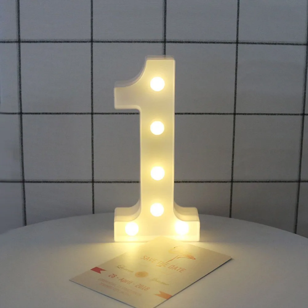 3D 26 букв Алфавит светодиодный свет Marquee знак настенная лампа в помещение подвесной светильник для свадьбы День рождения вечеринки день Святого Валентина декоры светящиеся буквы буквы