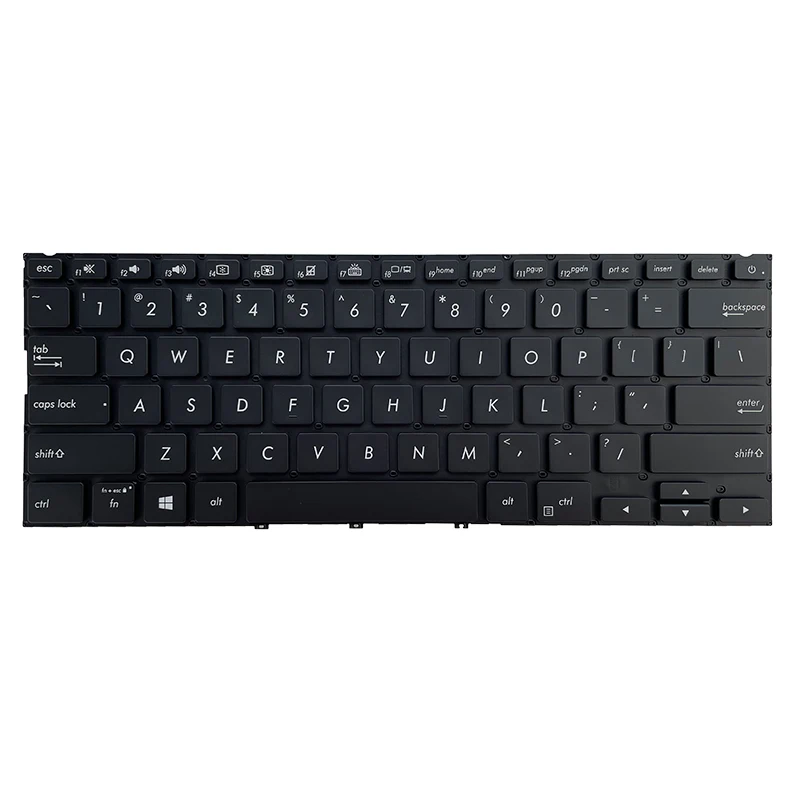 Teclado para Notebook Reiluminado Eua Asus Zenbook 14 Ux433 Ux433f Ux433fa Ux433fn Ux433fl Ux434 U4300f Inglês - Imagem 3