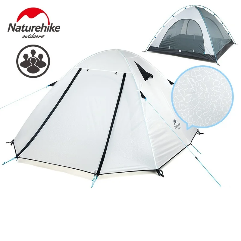 PROD 32978131286 Naturehike 4 season Double Layer 2 3 4 Person Outdoor
Camping Hike Travel Tent Beach sun UV protection tent P series