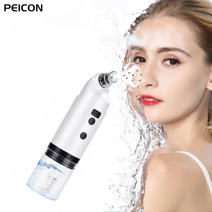 US $24.96 USB Charging Blackhead Remover Small Bubble Cleaner Water Cycle Vacuum Moisturizing Acne Removal Shrink Pore Clean Facial Care