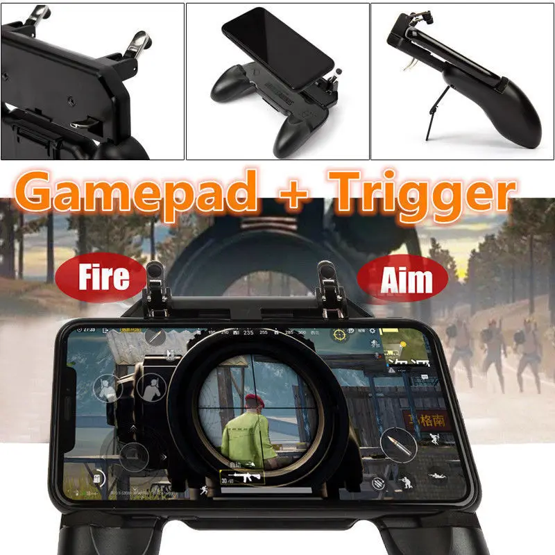 Игровой геймпад для смартфонов Pubg игровой контроллер с триггерами l1r1 кнопка