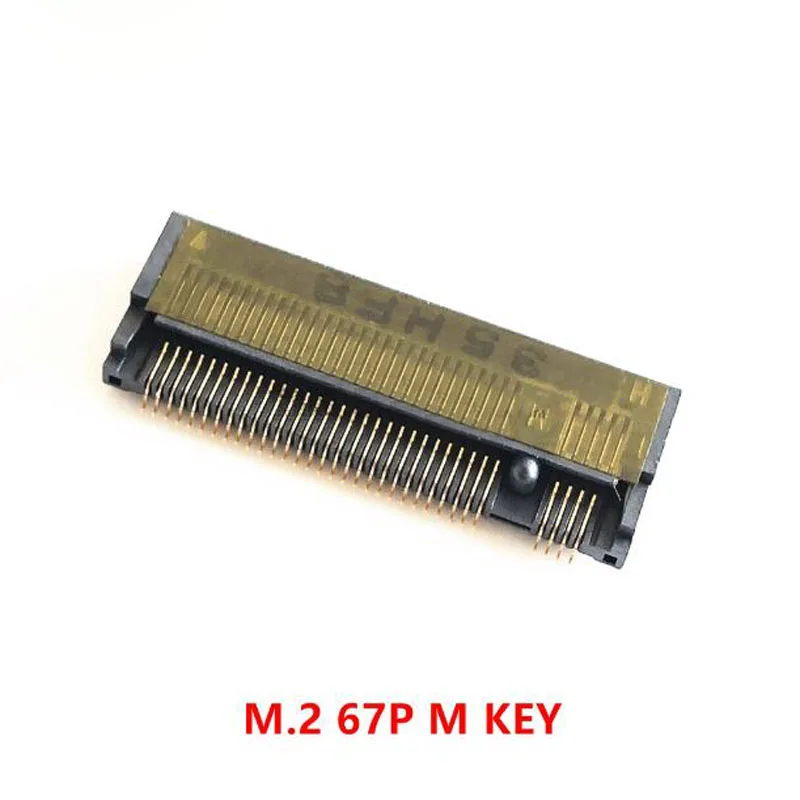 5 шт. Разъем для карты M.2 67P NGFF разъем M KEY H = 3 0|Компьютерные кабели и разъемы| |