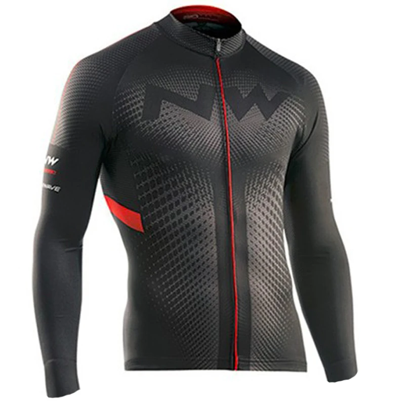NW брендовая зимняя велосипедная Джерси с длинным рукавом, Теплая Флисовая одежда для велоспорта, одежда для велоспорта Invierno Maillot Ciclismo