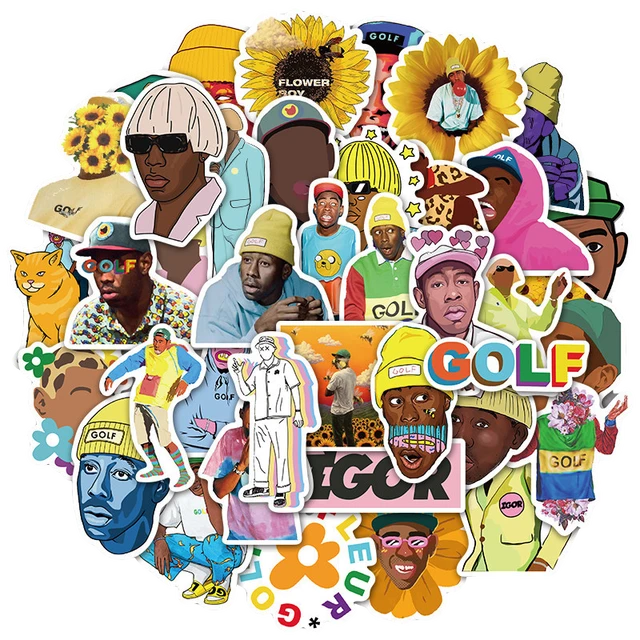 10/30/50pcs/pack America Hip Hop Singer Tyler The Creator Stickers