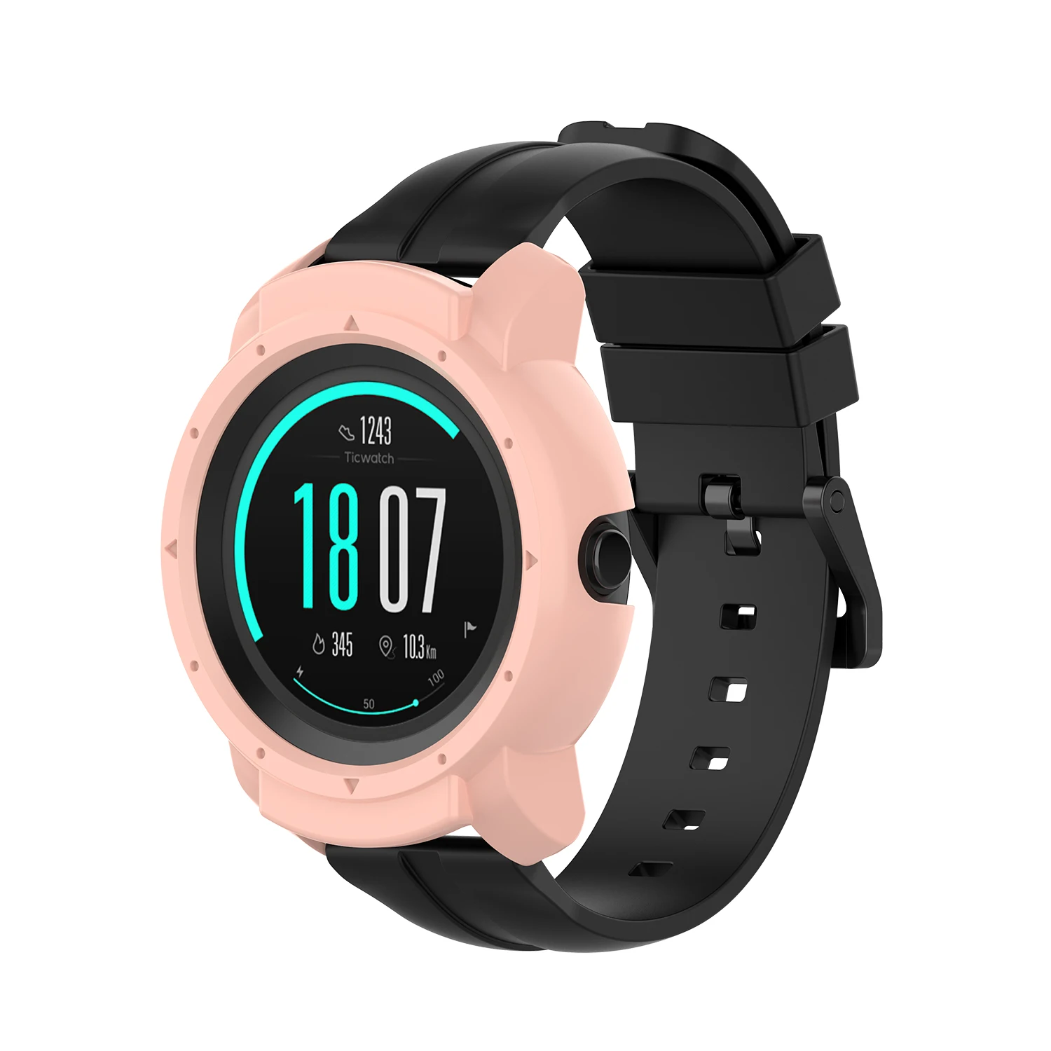 Смарт-часы для Ticwatch E силиконовый чехол Ультратонкий Мягкий защитный чехол из ТПУ с защитой от царапин аксессуары