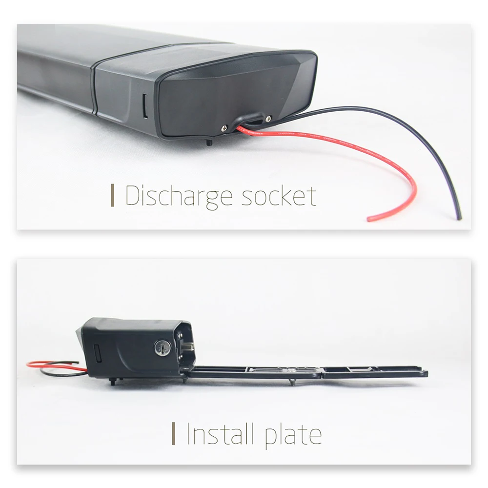 Discount 48v battery 10Ah capacity lithium battery li-ion 48v rechargeable battery 48V rear rack battery for bafang motor 750w 500w 6