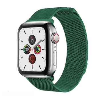

Milanese Loop Stainless Steel Strap for Apple Watch Series 1/2/3/4 42mm 38mm Bracelet Band iwatch Series 5 40mm 44mm Accessories