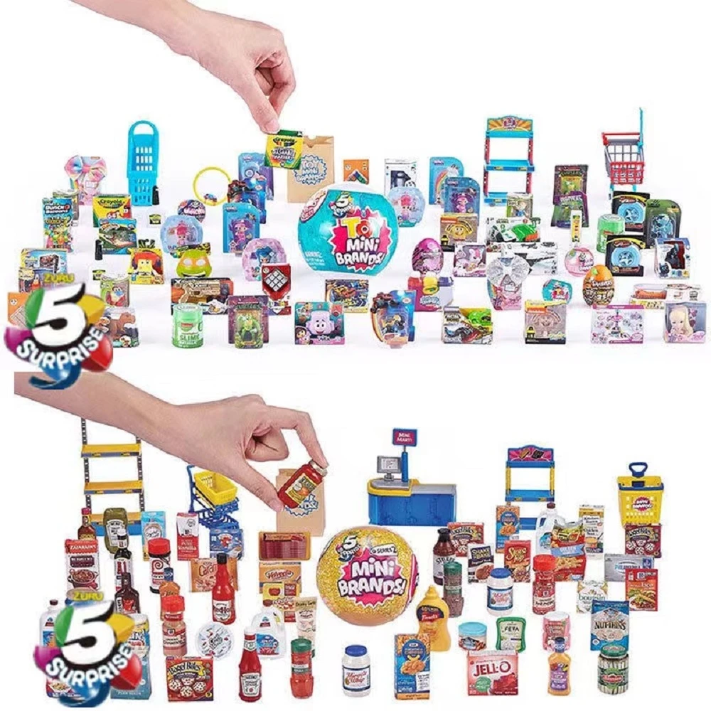 5 Surprise Toy Mini Brands Capsule By 