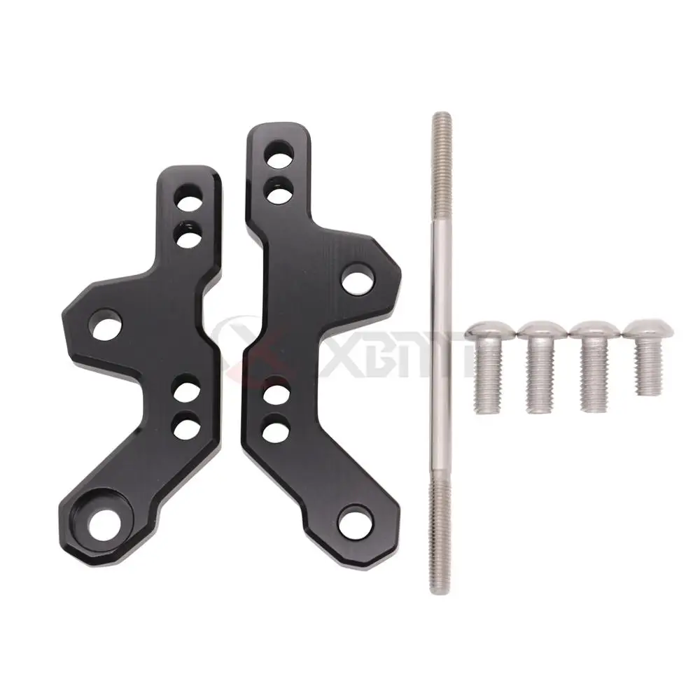 Мотоцикл CNC Алюминиевый Регулируемый Rearsets подножки кронштейн основание для Kawasaki