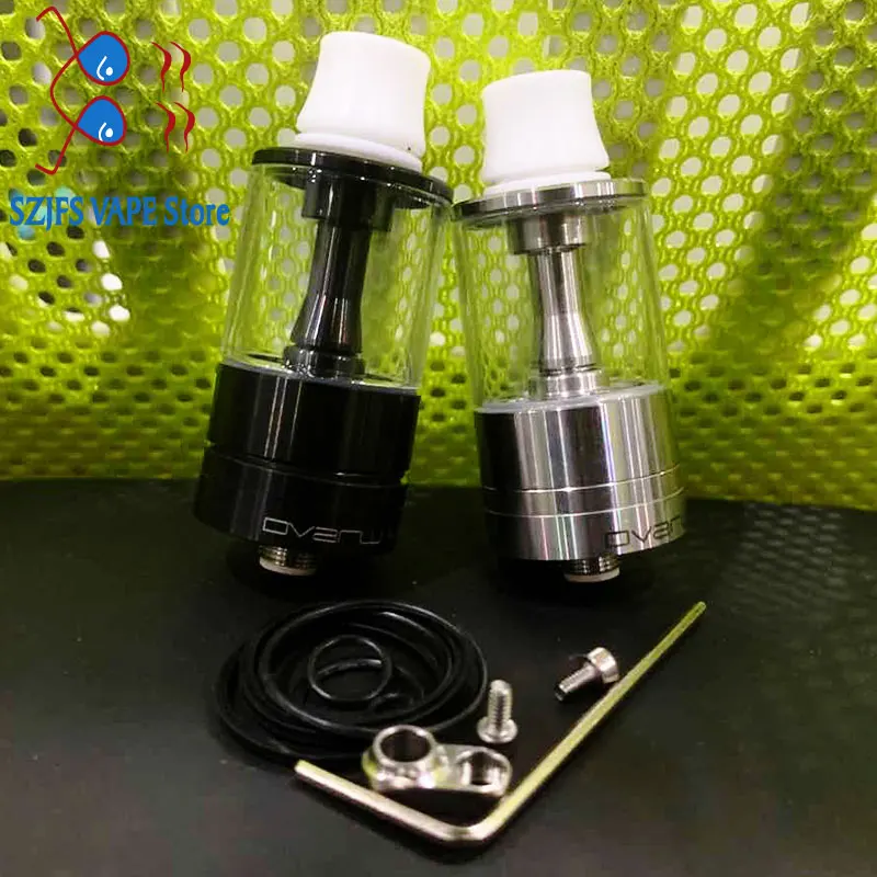 Dvarw DL FL RTA 24 мм 6 мл однокатушный строительный перестраиваемый бак Vape атомайзер 0