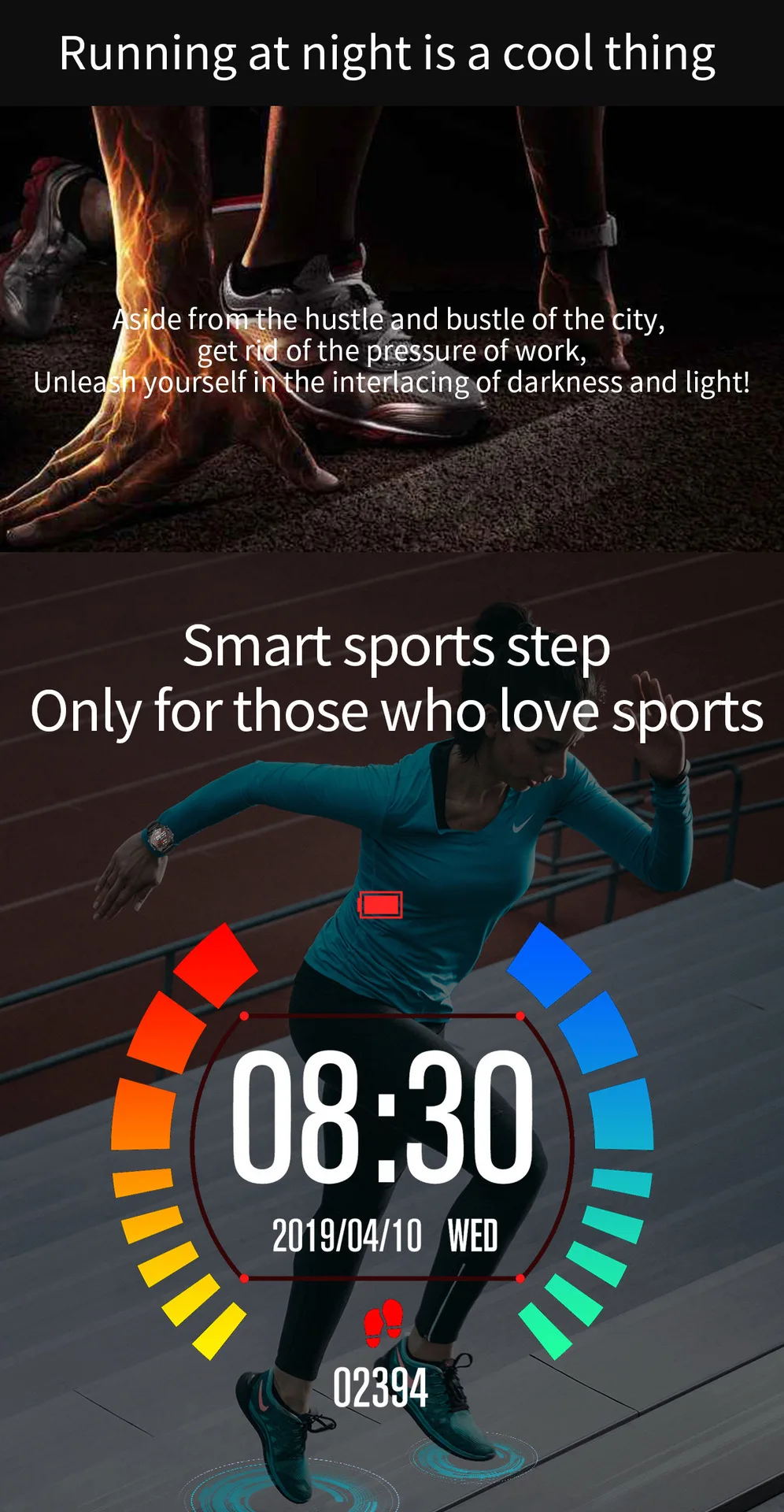Sport Smart Watch Waterproof Heart Rate Blood Oxygen Monitor Fitness Tracker Reloj Inteligente Smartwatch Men Women For Android