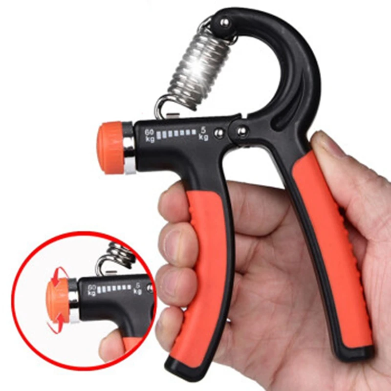

60KgHand Arm Grip Workout Fitness Strength Trainer Adjustable Resistance Hand Exerciser Gripper Power Training Carpal Expander