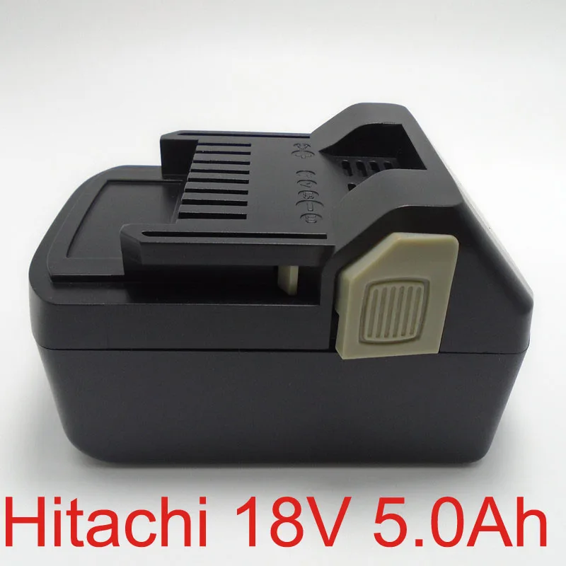 18 в литий-ионная аккумуляторная батарея 5000 mah для экскаватора Hitachi беспроводной электродрель отвертка DS18DSL, DS18DBL, DH18DSL, UB18DSL