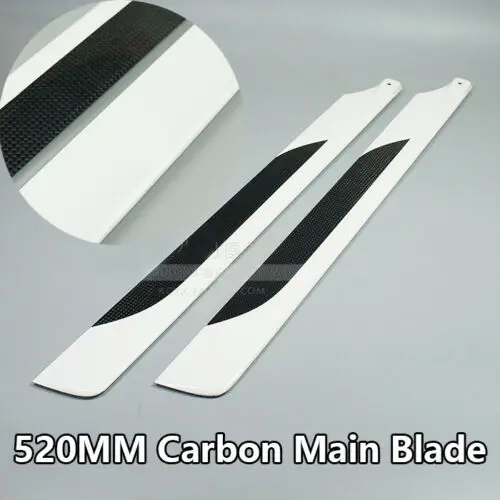 Details about   RJX Carbon Fiber Tail Rotor Blades 76MM for Align t-rex 500 Helicopter