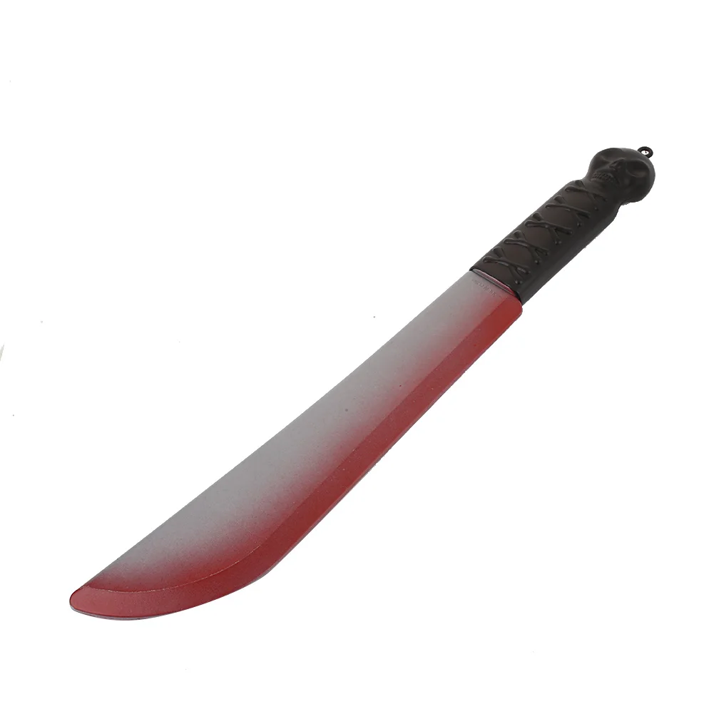 sharp knife Хэллоуин маскарадный костюм страшное оружие пластиковая пила Пиратский крюк нож косплей реквизит - Цвет: sharp knife