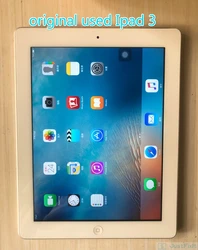 Apple – IPad 3 3ème IPad 2012 9.7 pouces, Version Wifi, noir, nouveau, 80% 